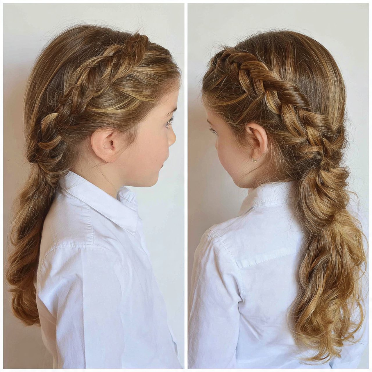 side braid back to school hairstyles 1