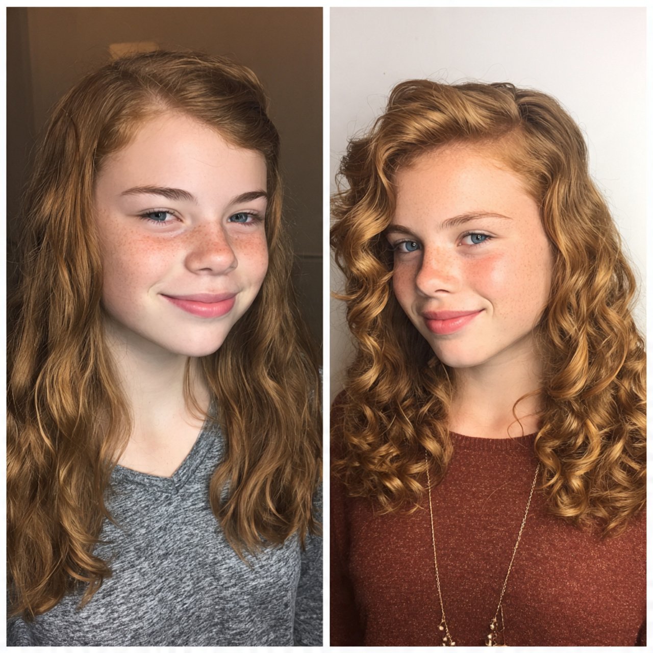 Curly Hairstyles for School: 15 Cute & Easy Ideas 8 side parted curly hair for school