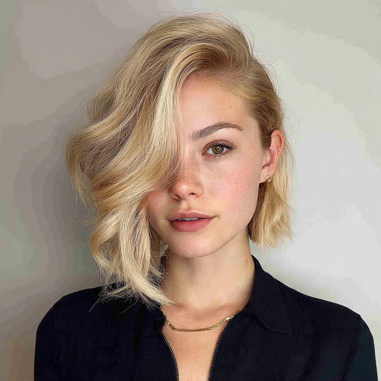 side parted hairstyles for women