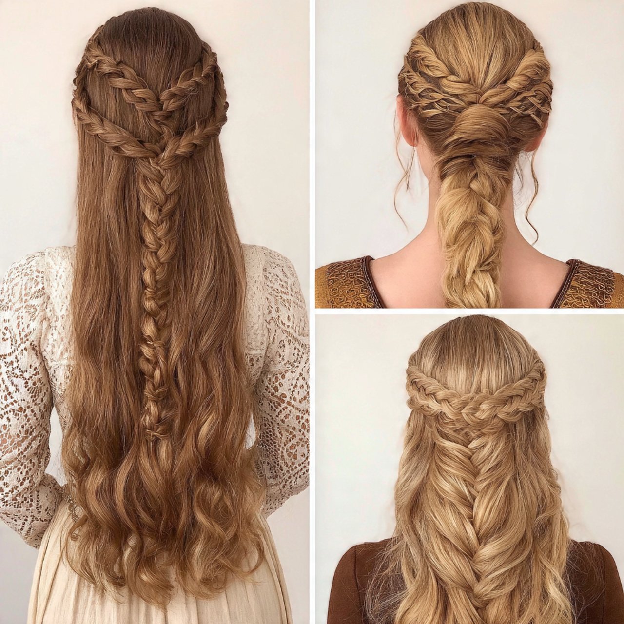 simple braided hairstyles