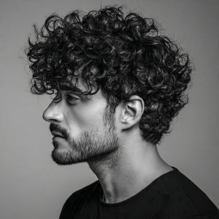 curly hairstyles men