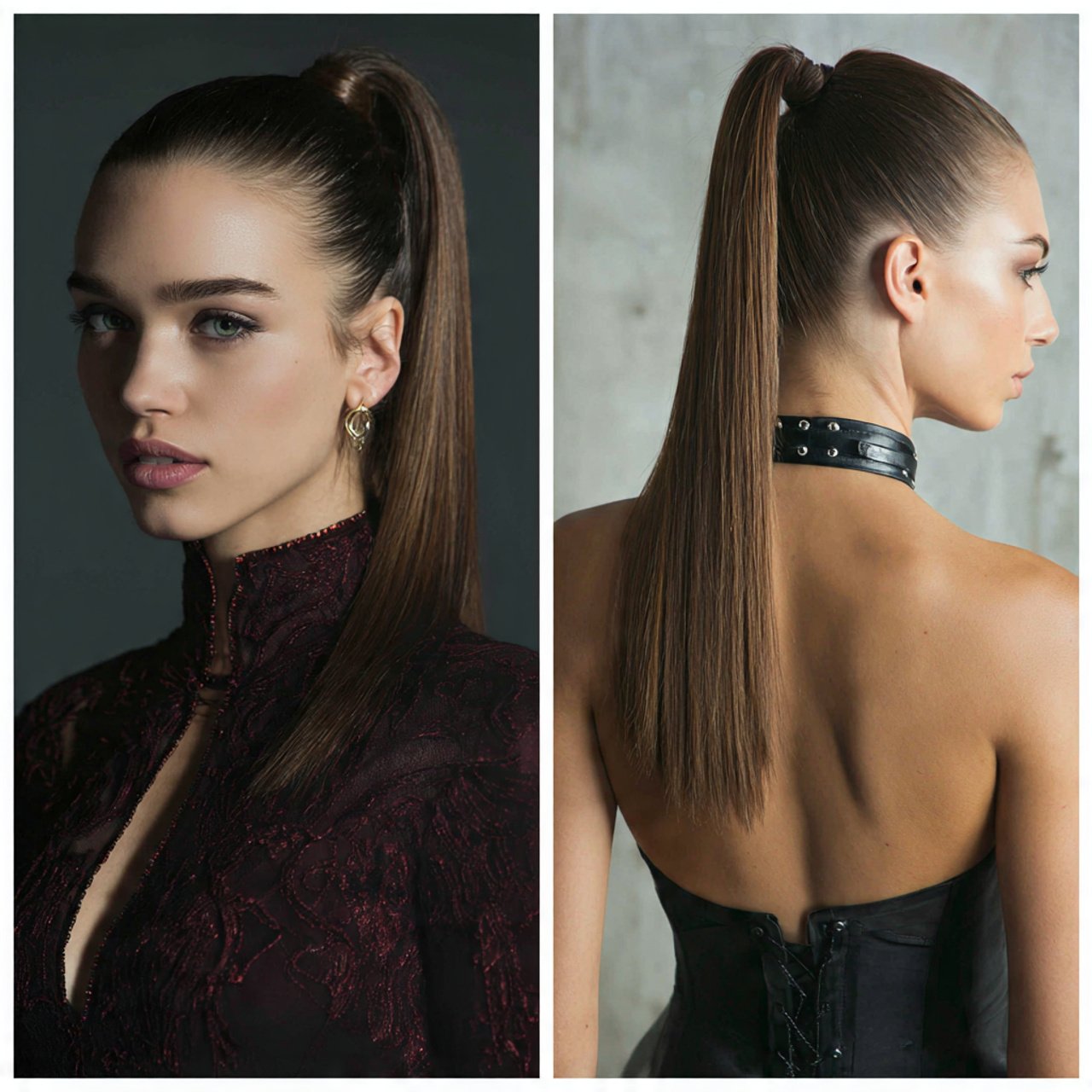 sleek high ponytail for hairstyles prom
