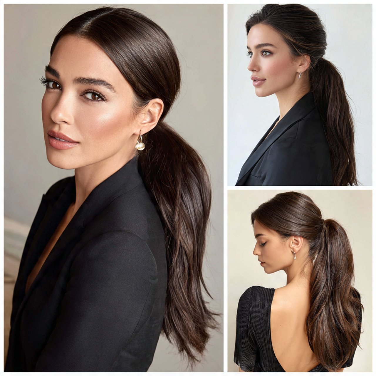 sleek side ponytail hairstyles