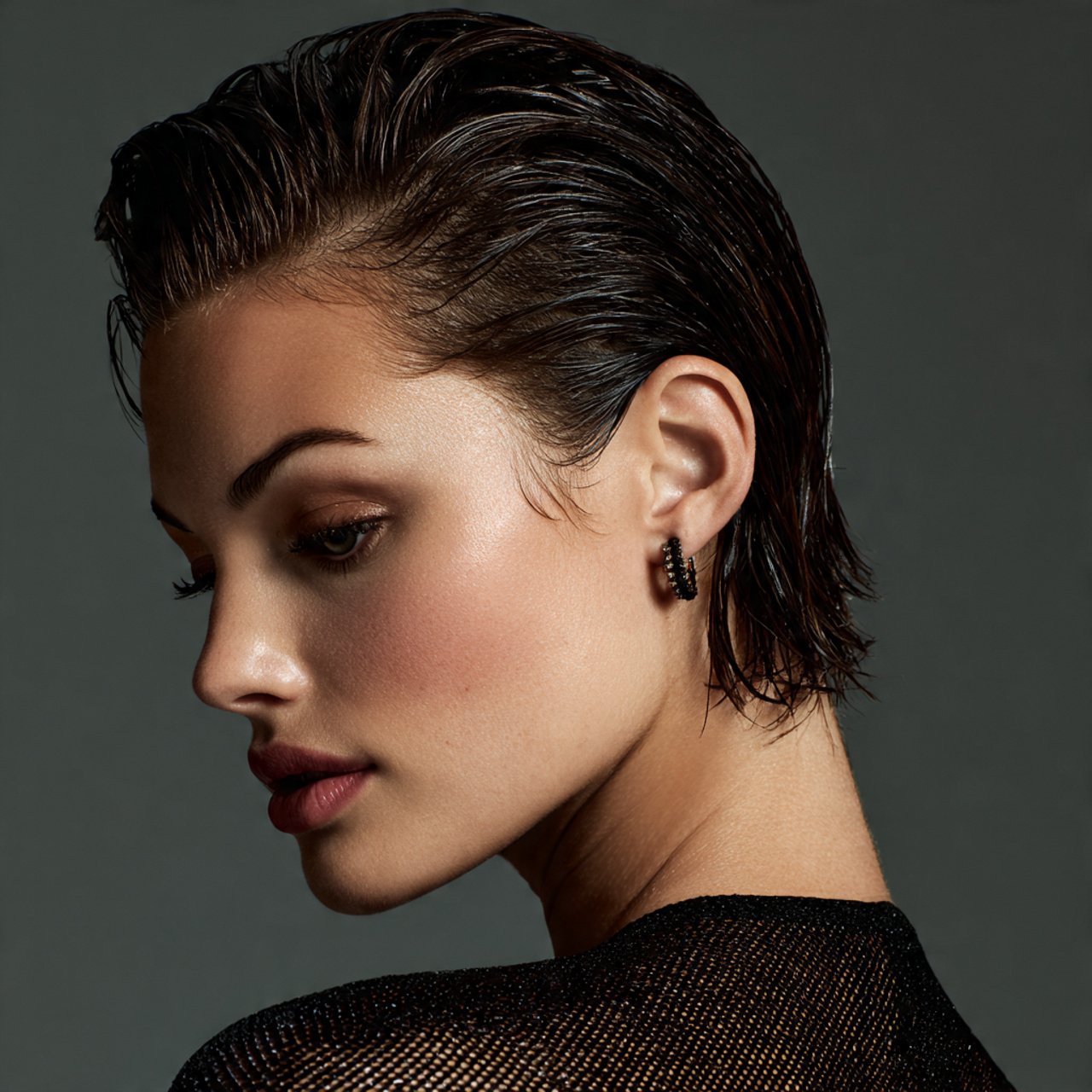 slicked back hairstyles for short hair professiona
