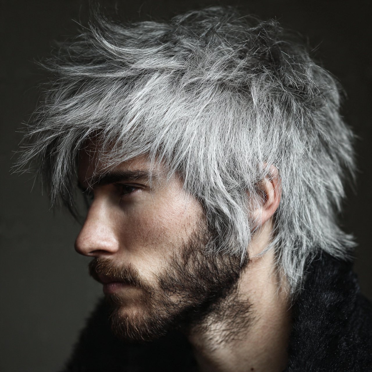soft wolf cut men