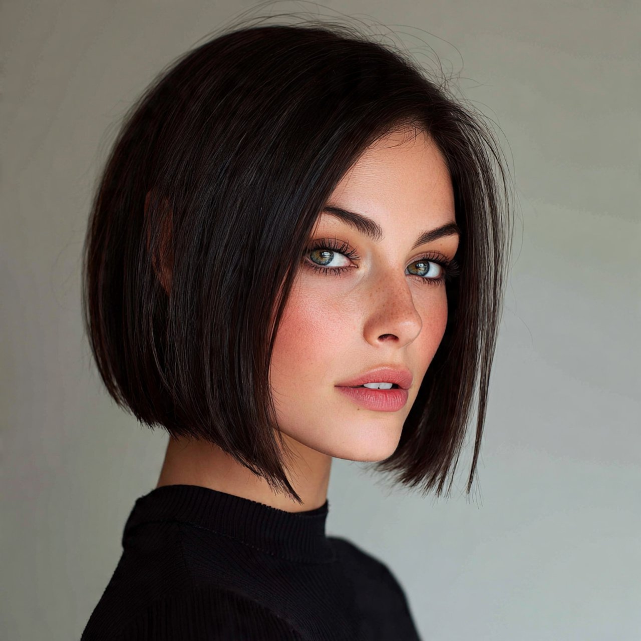 straight bob hairstyles for short hair