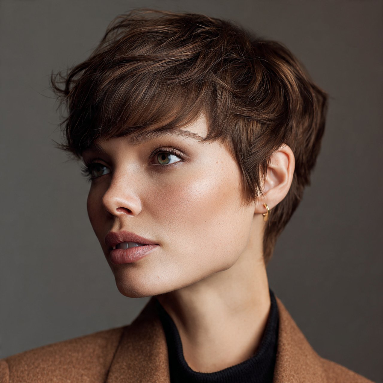 textured pixie hairstyles for short hair close up