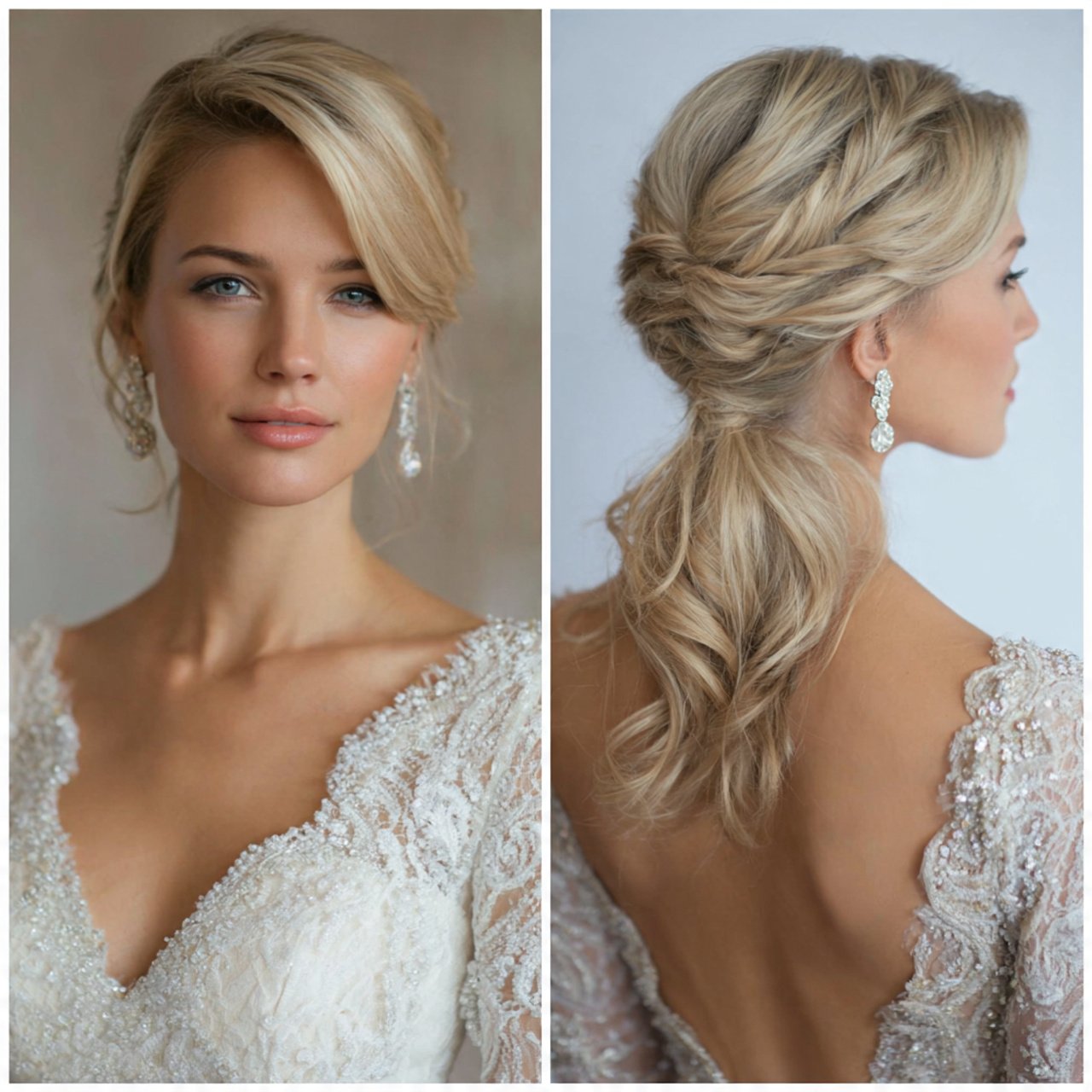 twisted low ponytail prom hairstyles for medium ha