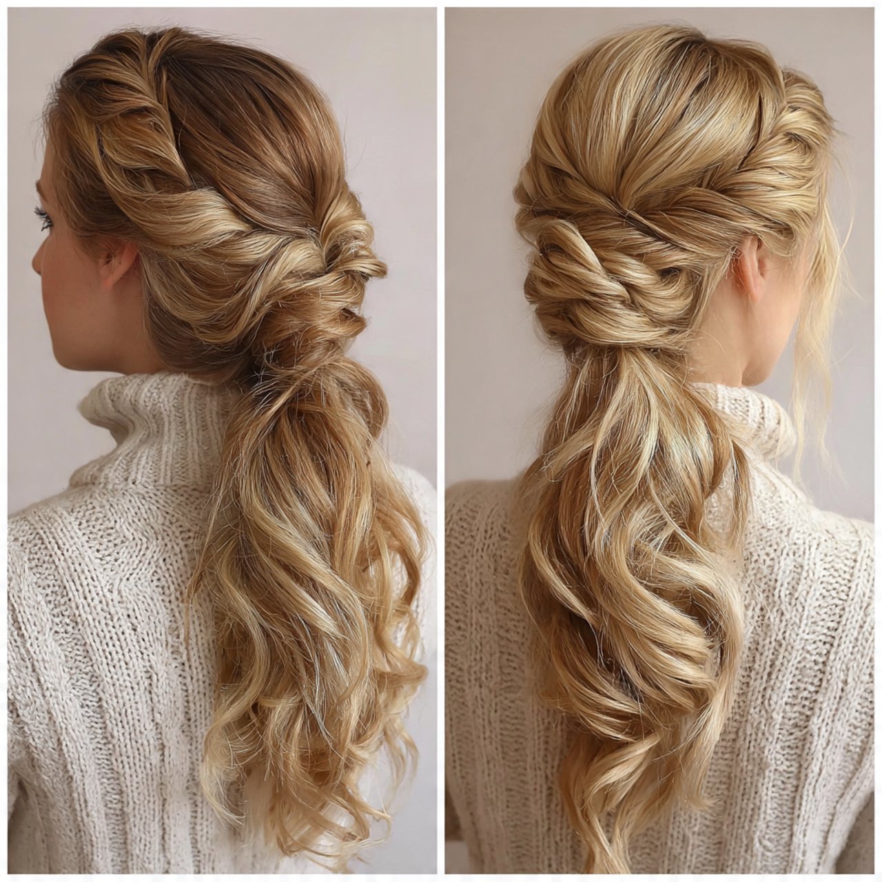 twisted ponytail hairstyles