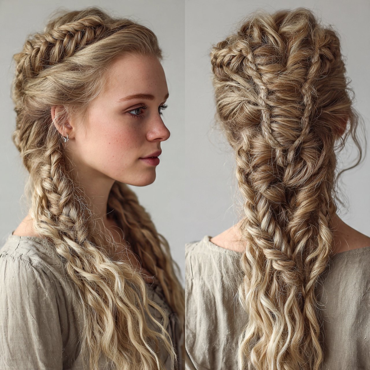 twisted rope braids hairstyles