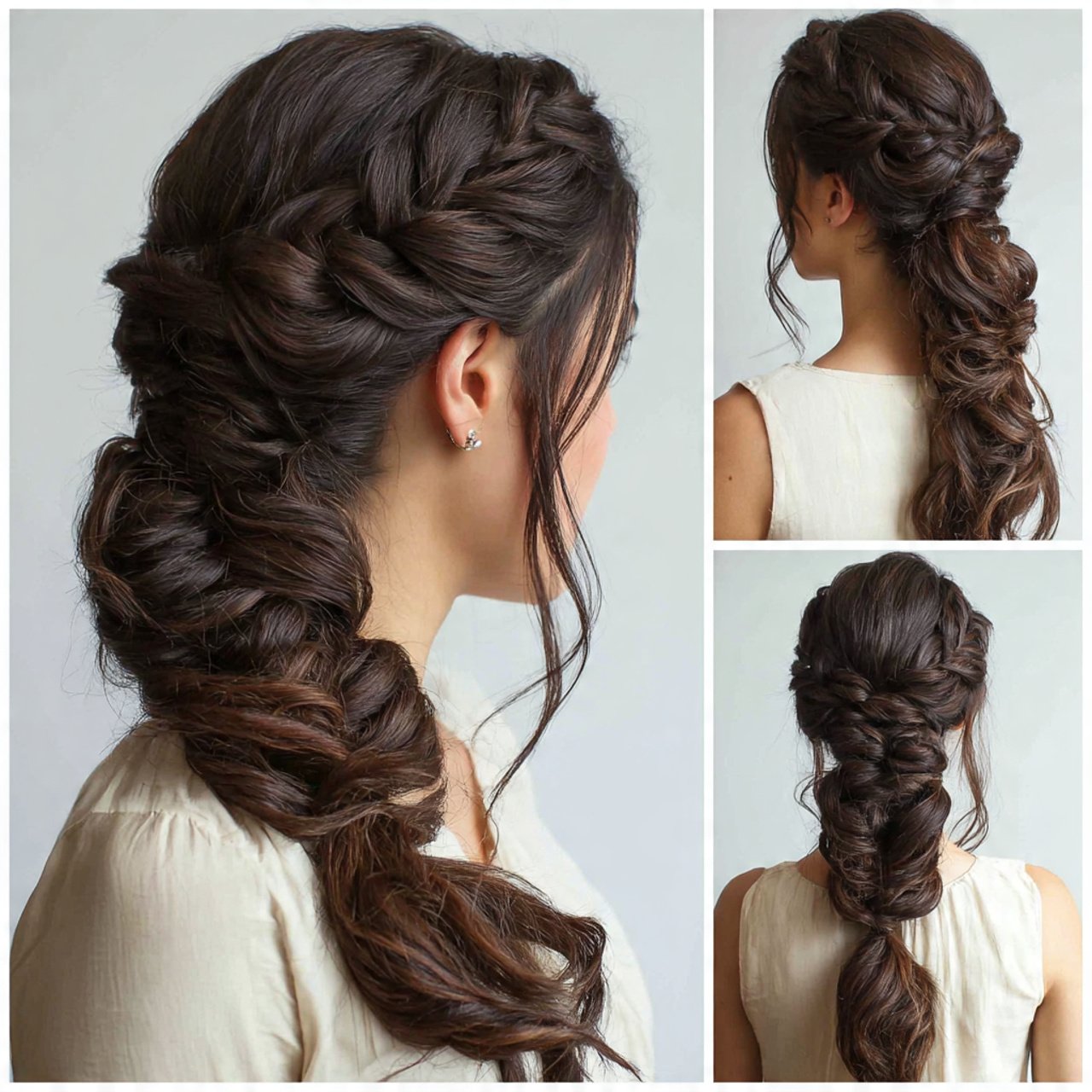 twisted side ponytail hairstyles