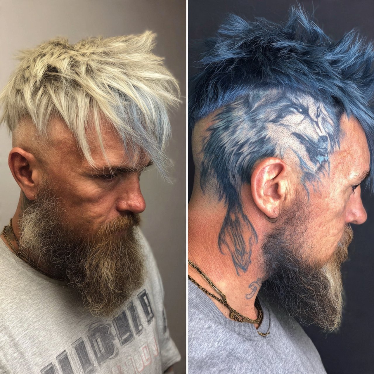 undercut wolf cut men