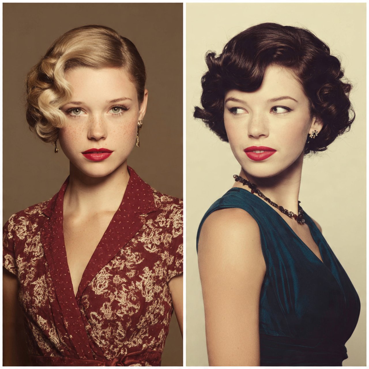 vintage inspired hairstyles for short hair