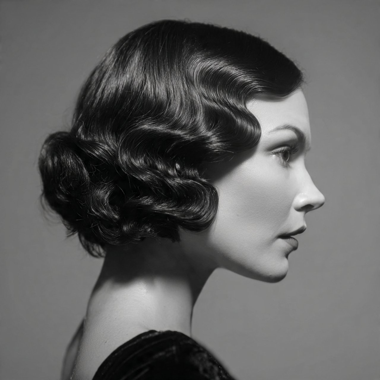 vintage wave hairstyles for short hair classic 192
