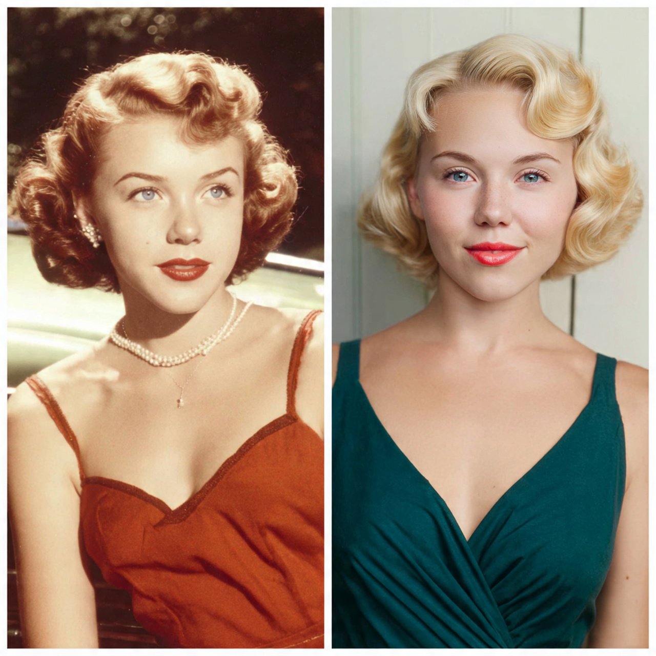 vintage wave hairstyles for short hair