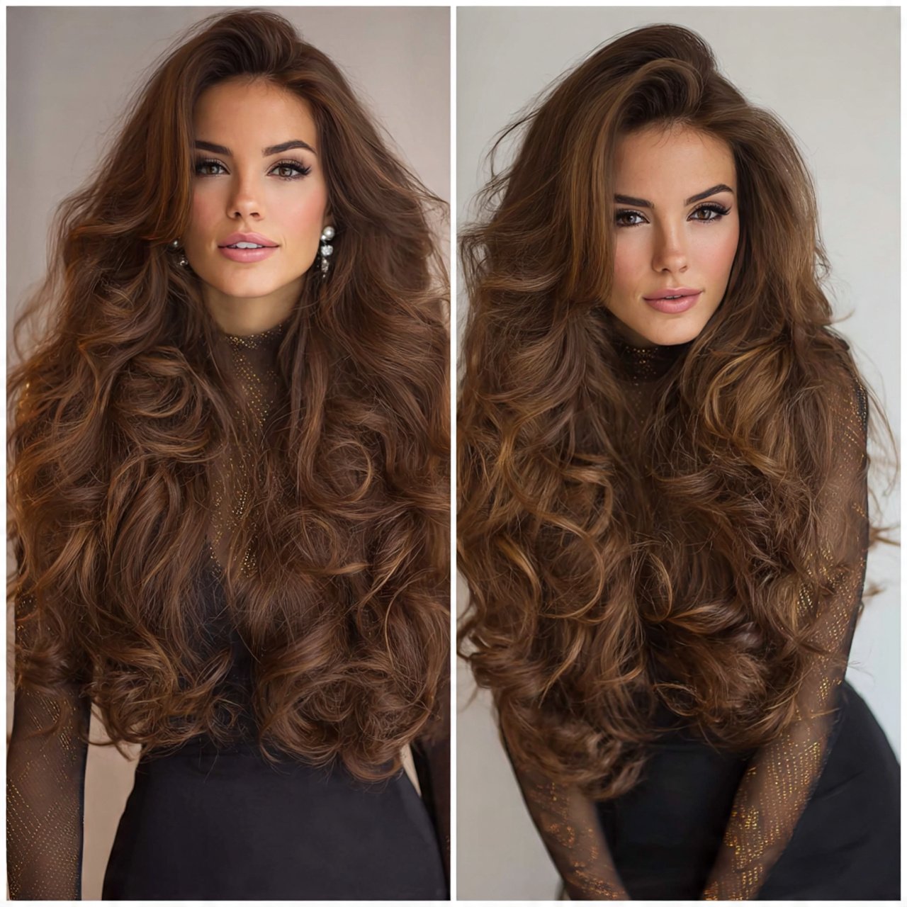 voluminous blowout prom hairstyles for long hair