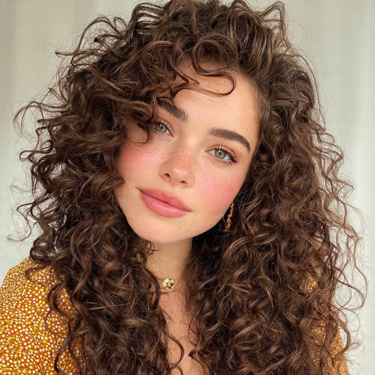 voluminous cute curly hairstyles
