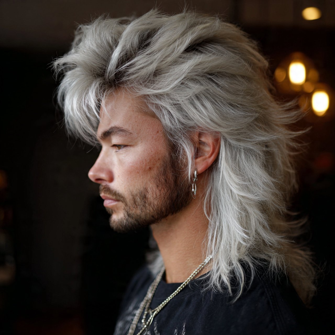 voluminous long wolf cut