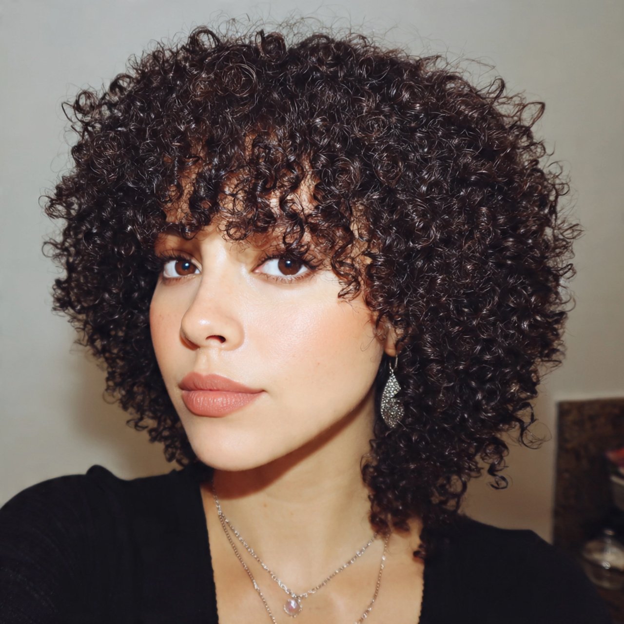 wash and go cute curly hairstyles