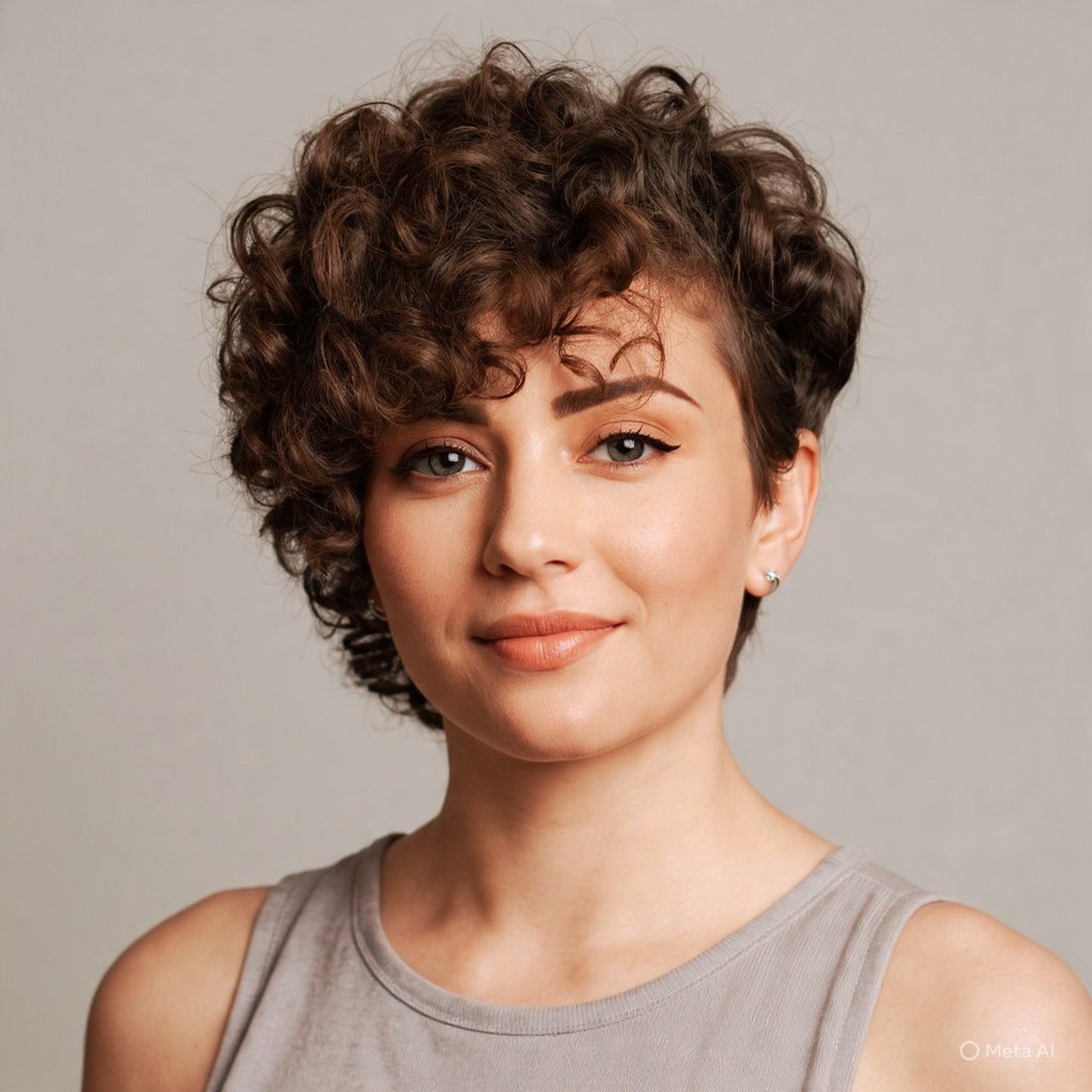 wolf cut hairstyle for women curly cacheado textur 1