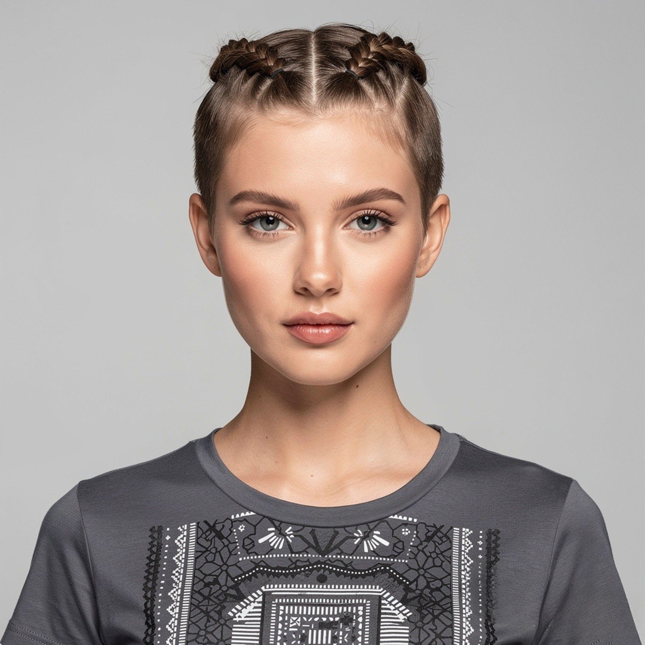 Boxer Braid Hairstyles for Short Hair