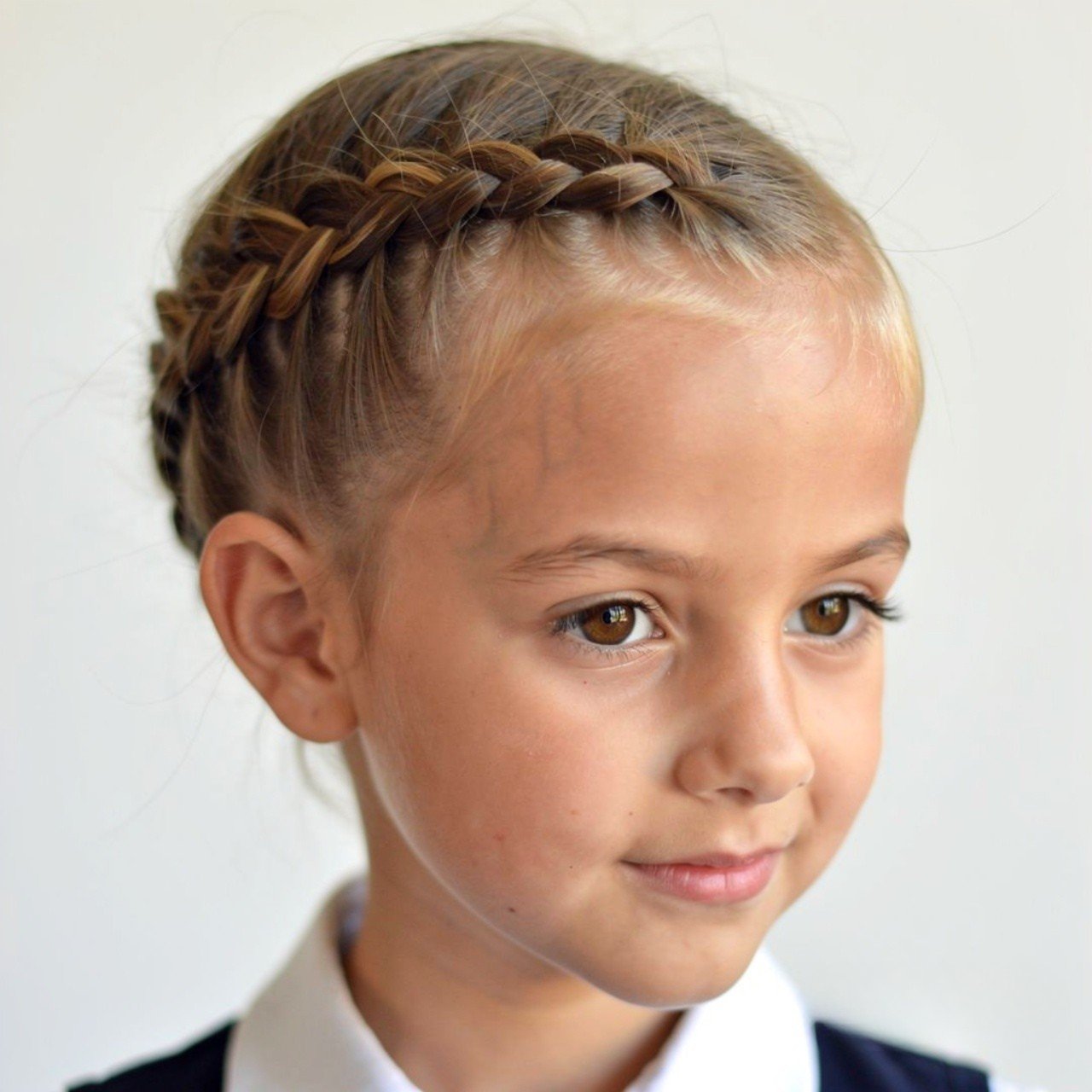 Braided Front Hairstyles for Short Hair for School