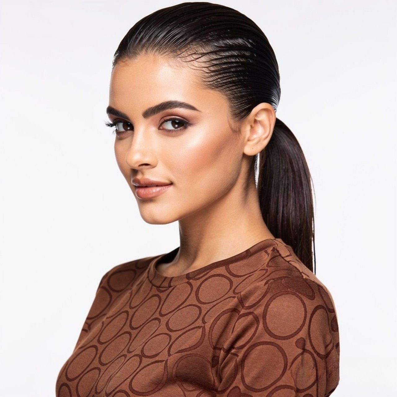 Low Sleek Ponytail Hairstyles Short Hair