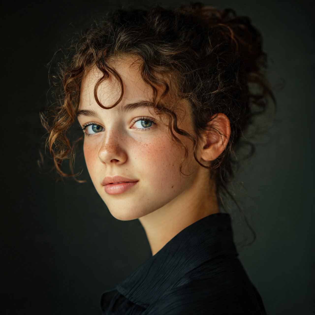 curly hairstyles updo