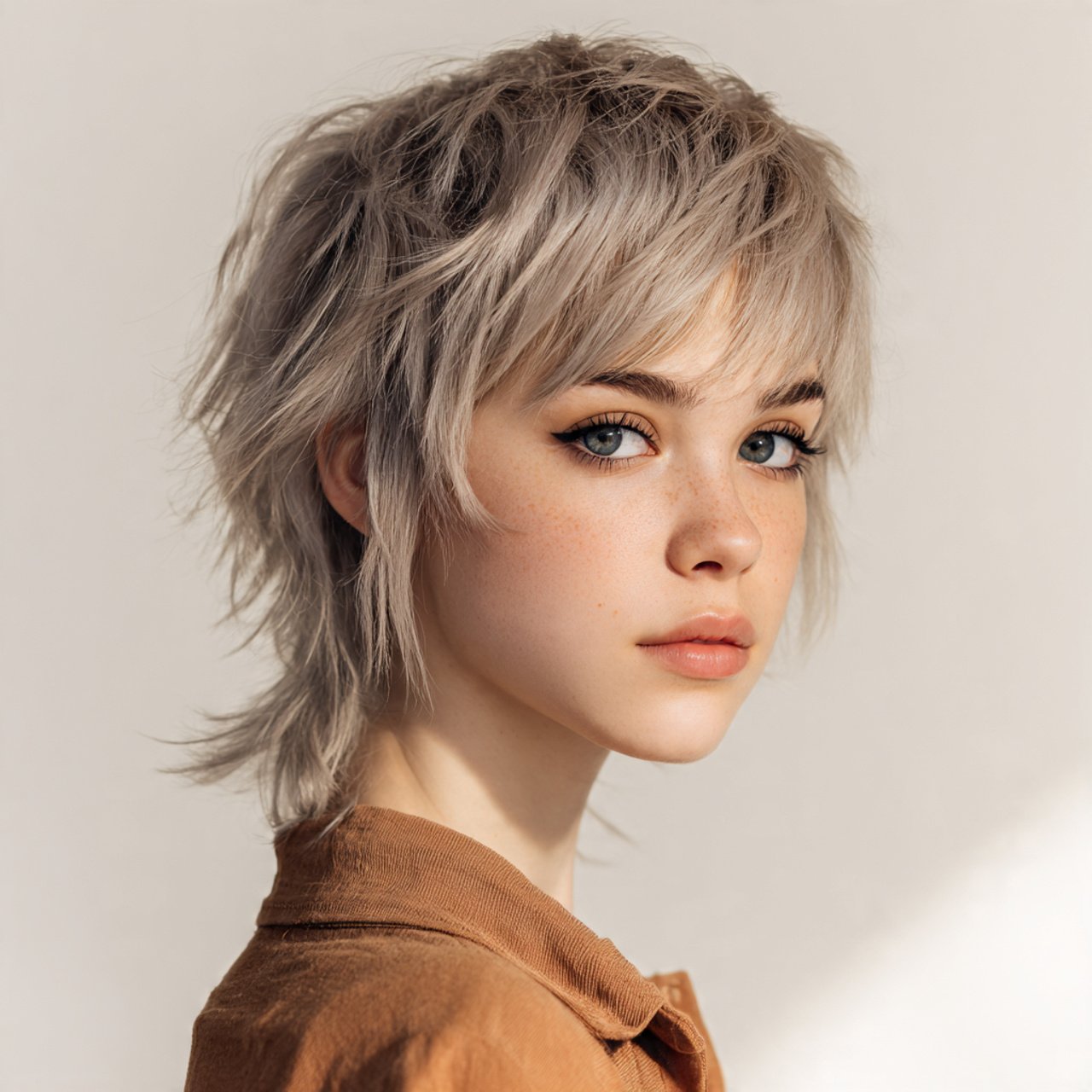 soft wolf cut