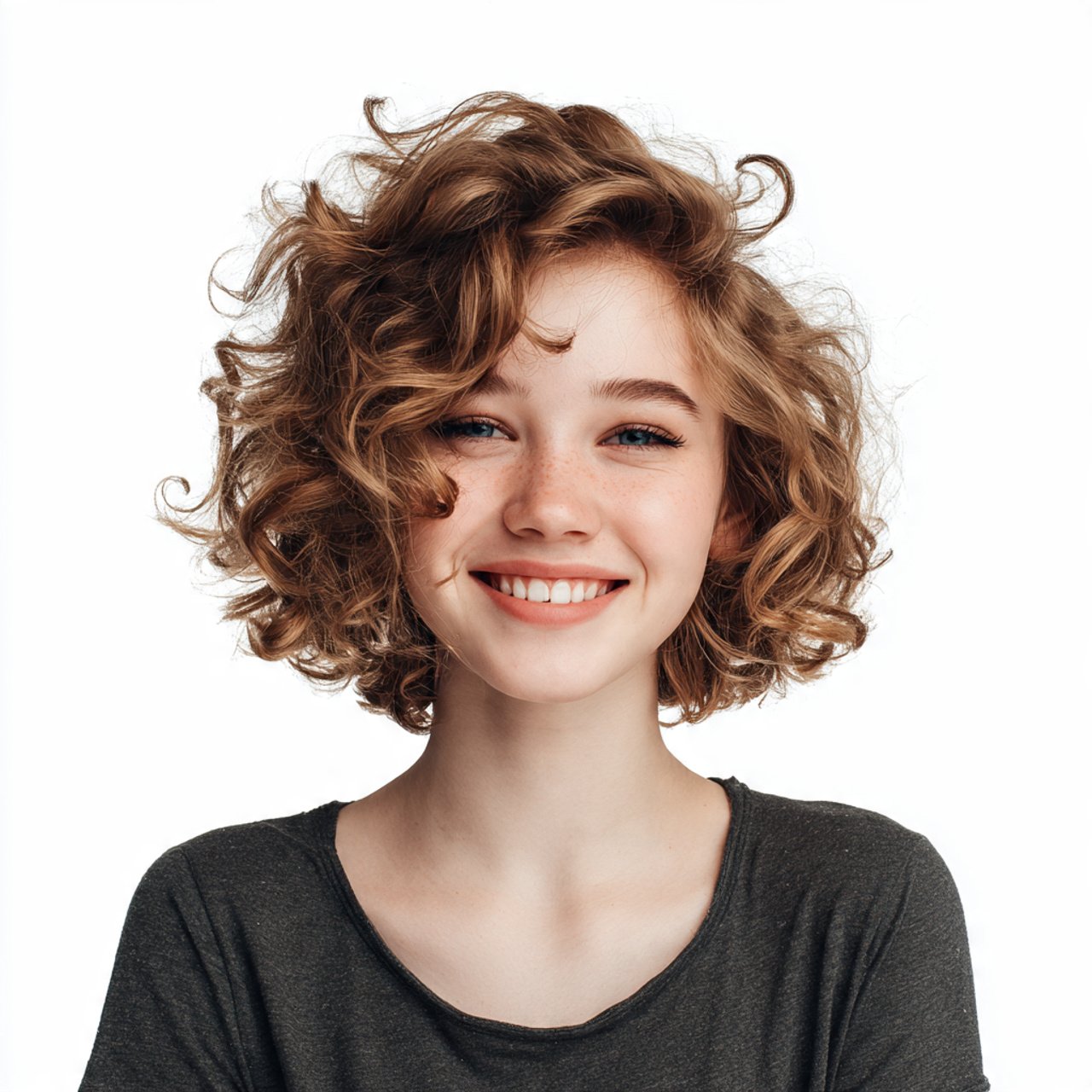 cute hairstyles for curly hair
