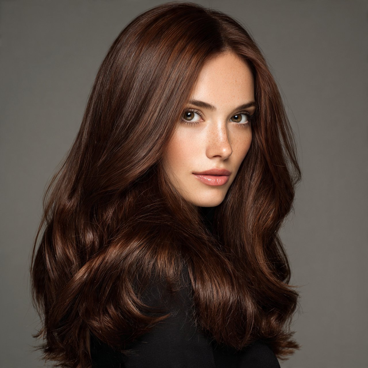 chestnut brown radiance hair color for brunette si