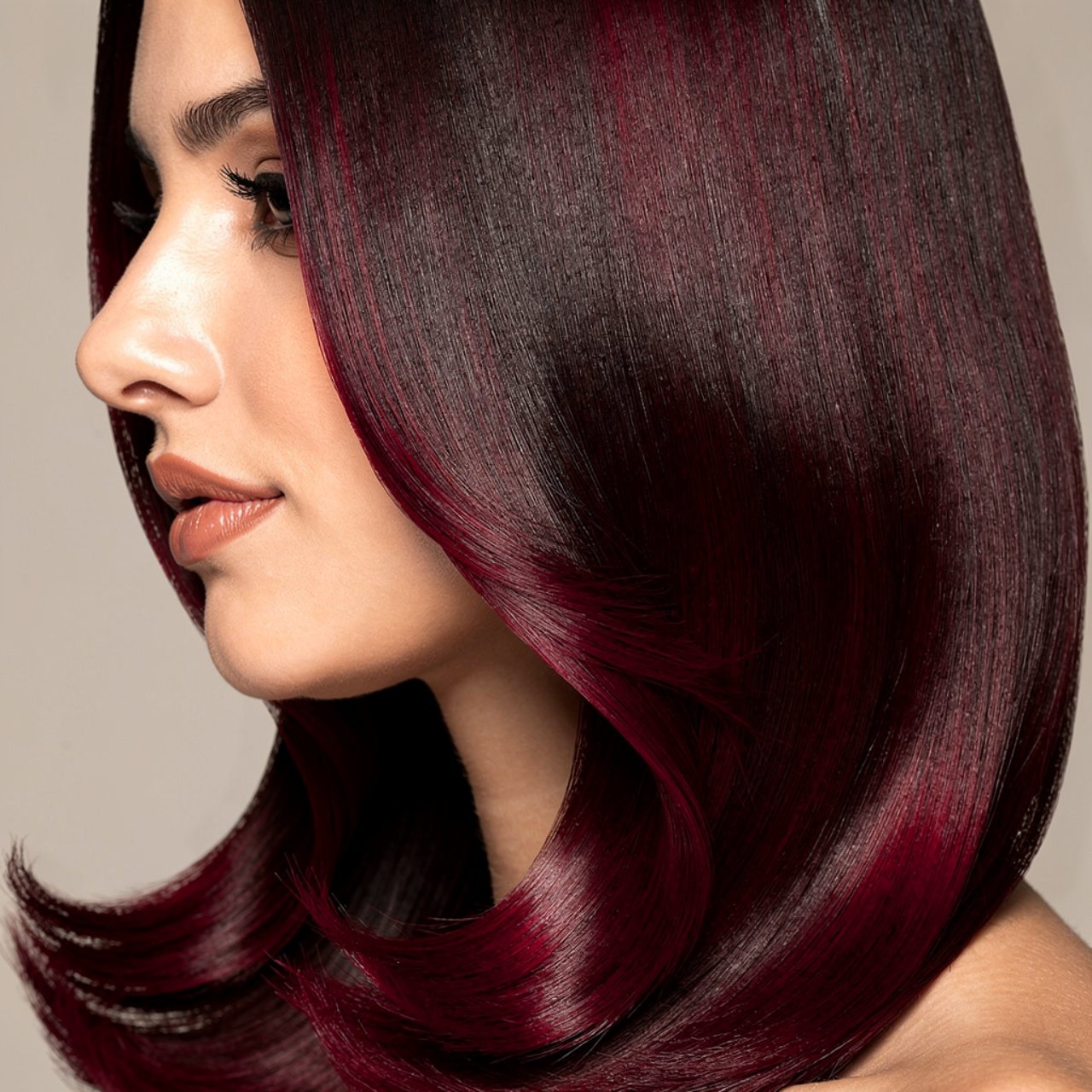 chocolate cherry hair color rich dark brown with d