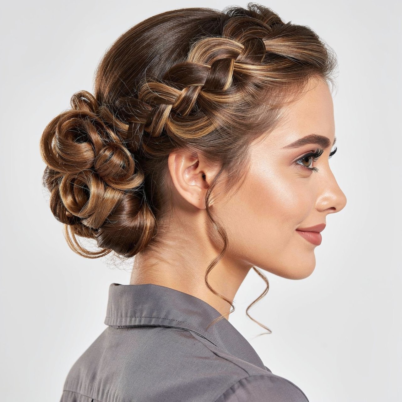 curly side braid prom hairstyle square portrait cl