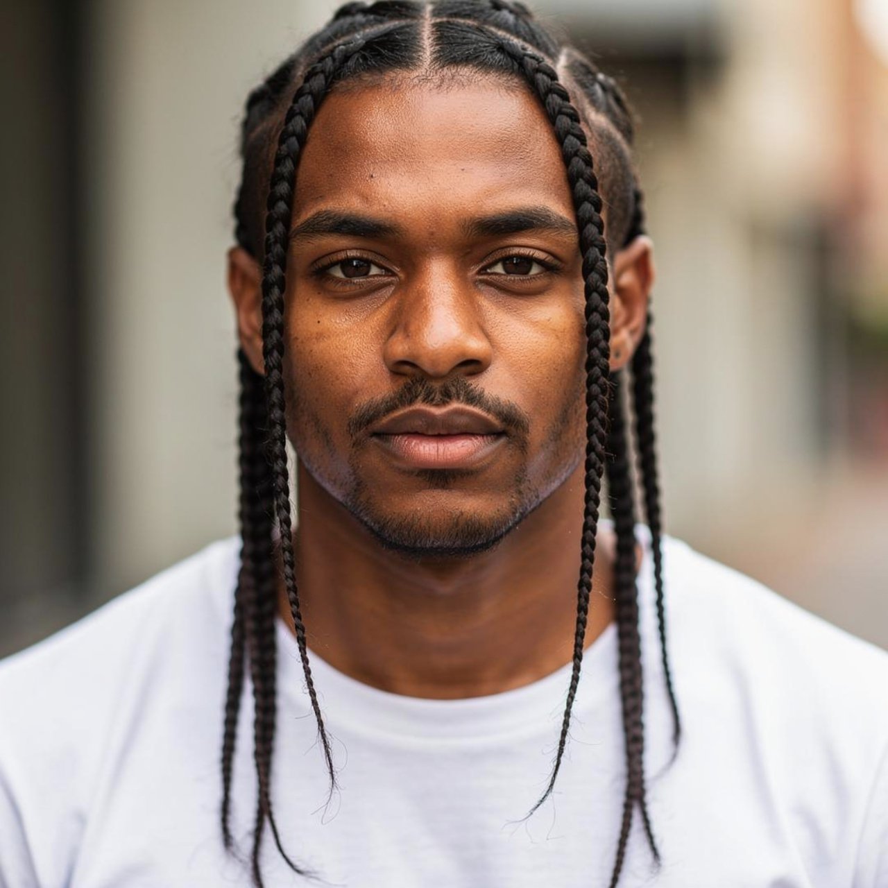 feed in braids hairstyle for men single person wea