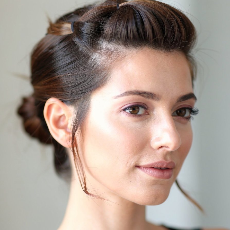 half up hairstyle for short hair single portrait s fbd84f41 3776 4662 9a4e ed4e51fc4560 1