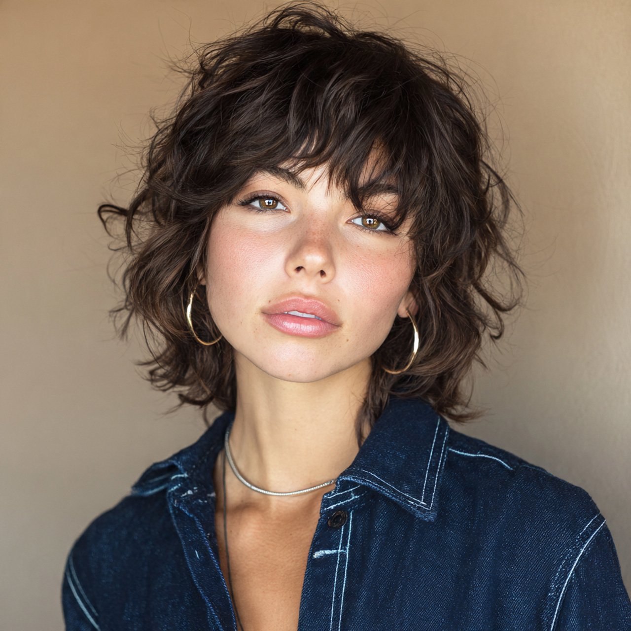 layered shag haircut cute summer hairstyle trendy