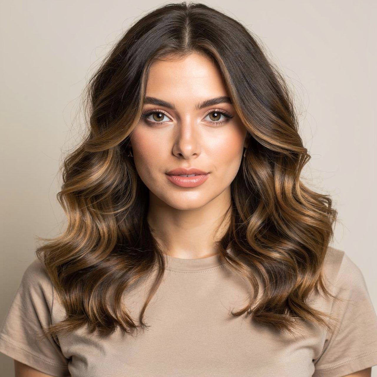 low loose waves prom hairstyle for medium length h 1