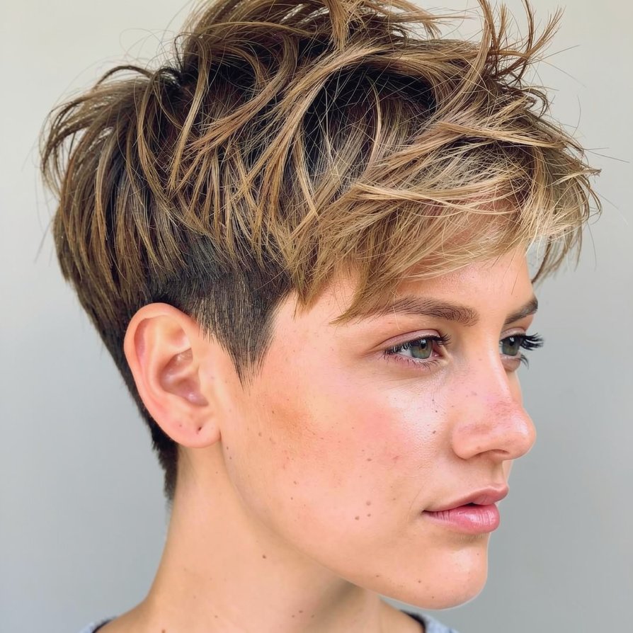 portrait of a person with a stylish tousled short ff50bfa4 9bdf 44a4 9792 f3cb7b99b8f5 1