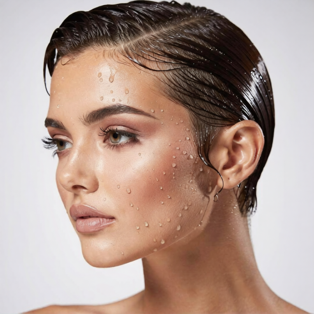 portrait of a person with short hair styled in a s ezremove