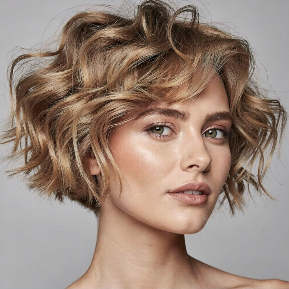 portrait of a person with short messy wave hairsty ezremove 1
