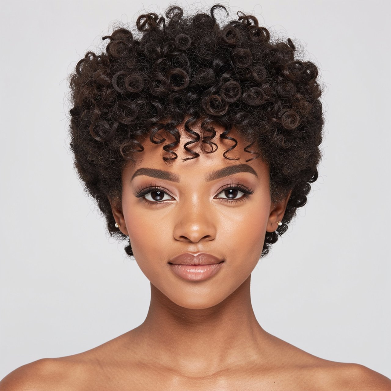 short afro hairstyle for short curly hair square c