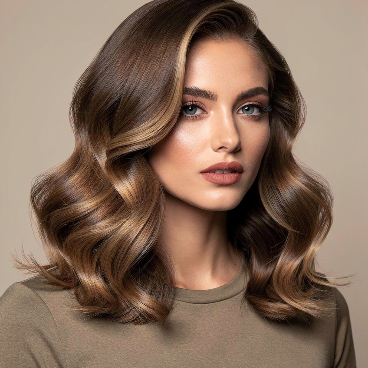 side swept curls prom hairstyle for medium hair sq
