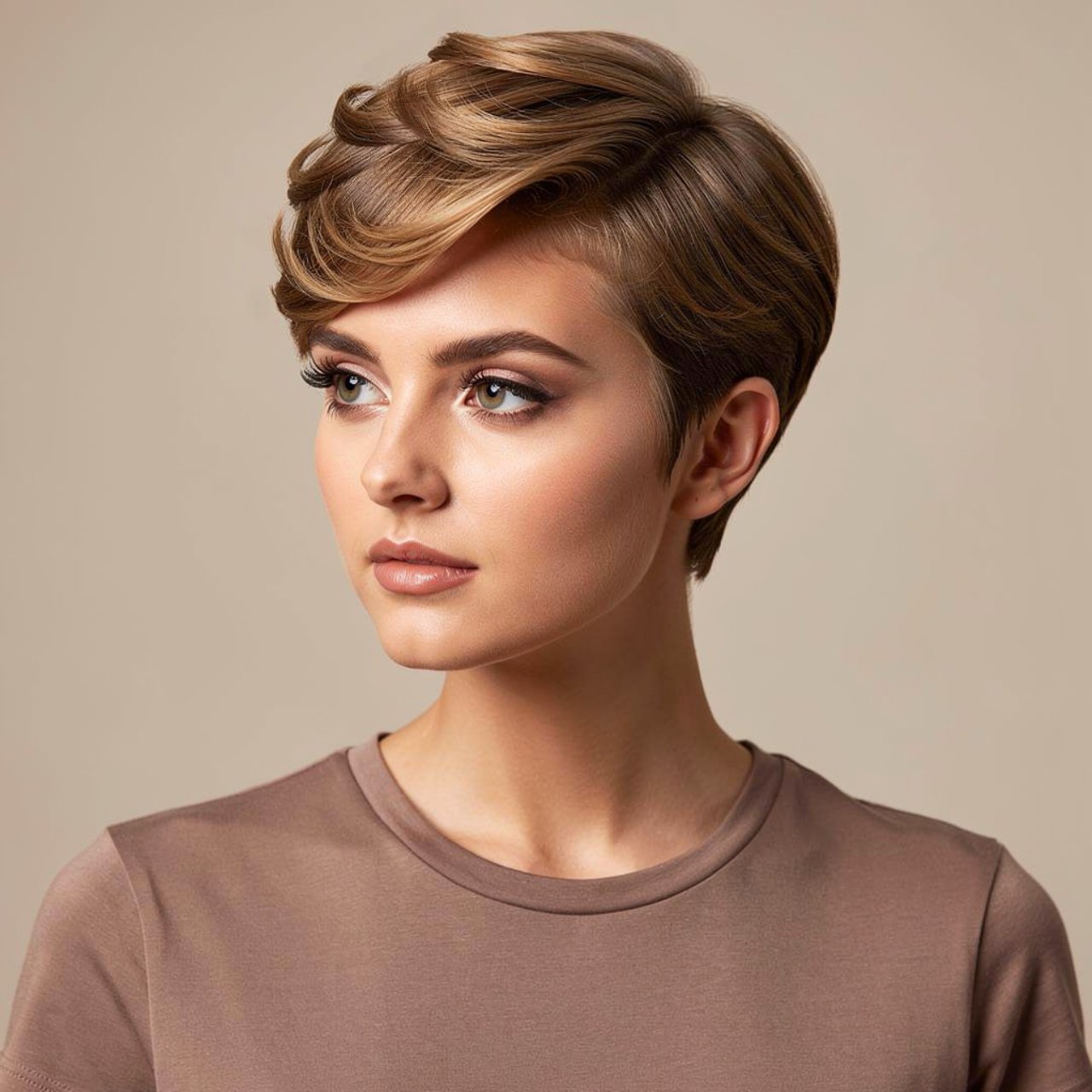 side swept pixie short prom hairstyles square port