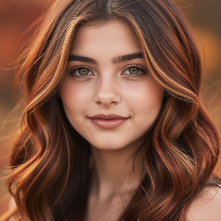 fall hair color for brunettes