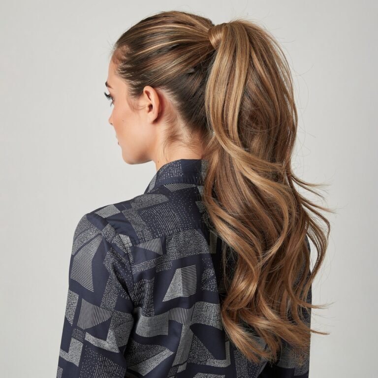 long ponytail hairstyles