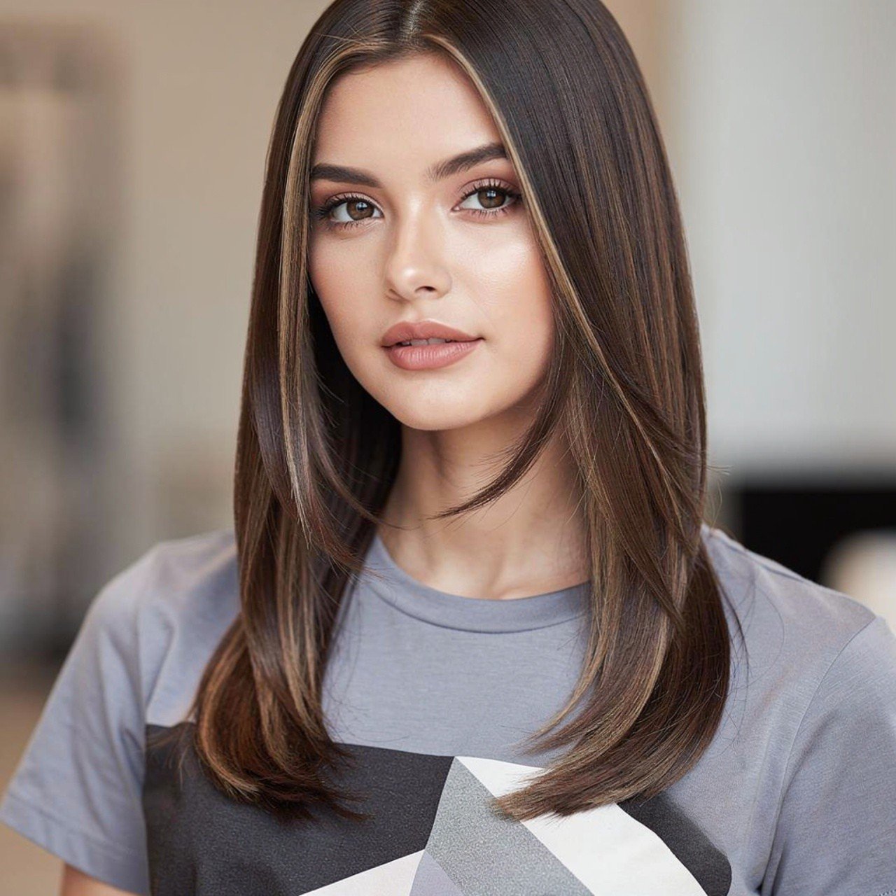 14 Trending Prom Hairstyles Straight Hair; Sleek & Chic Ideas that You'll Love 15 square portrait of a person with straight hair and