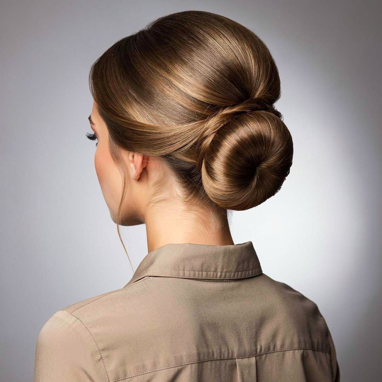 prom hairstyles bun