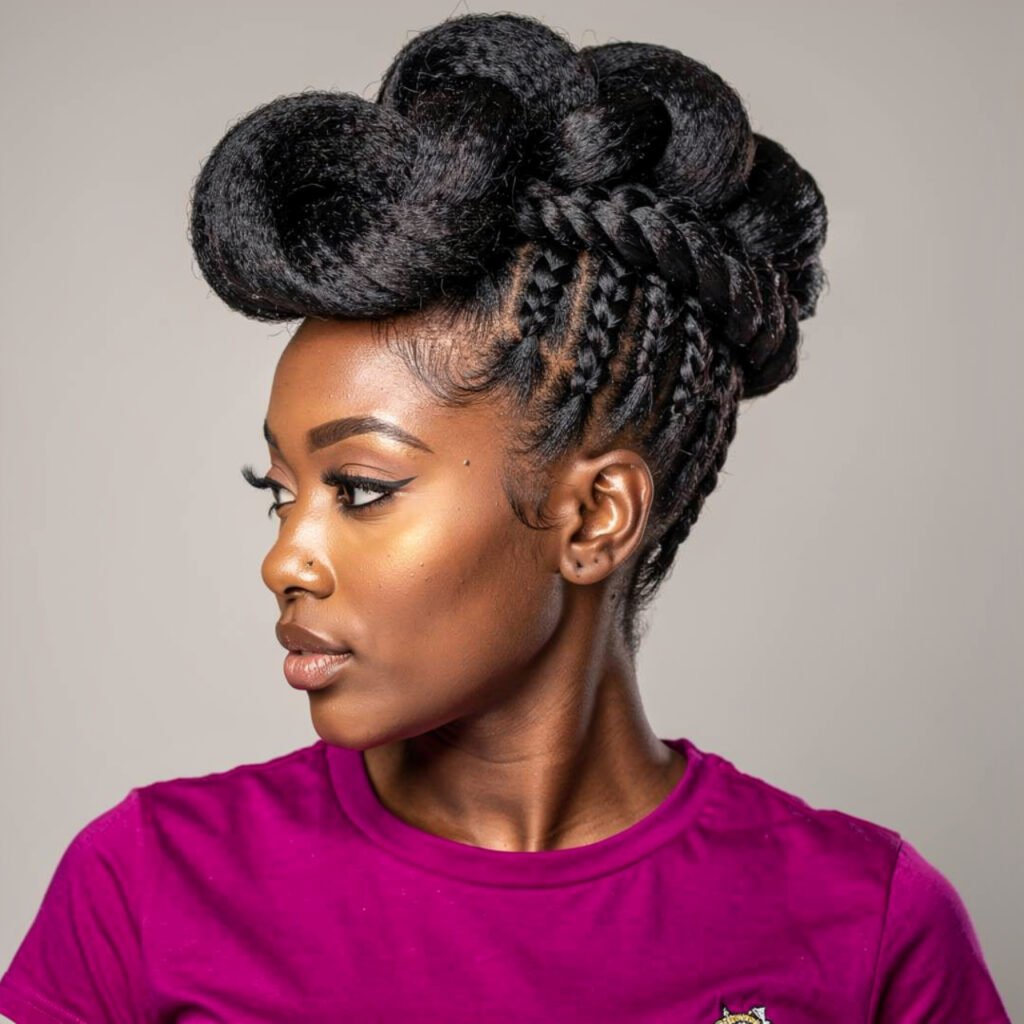 square portrait photos of black women with elegant