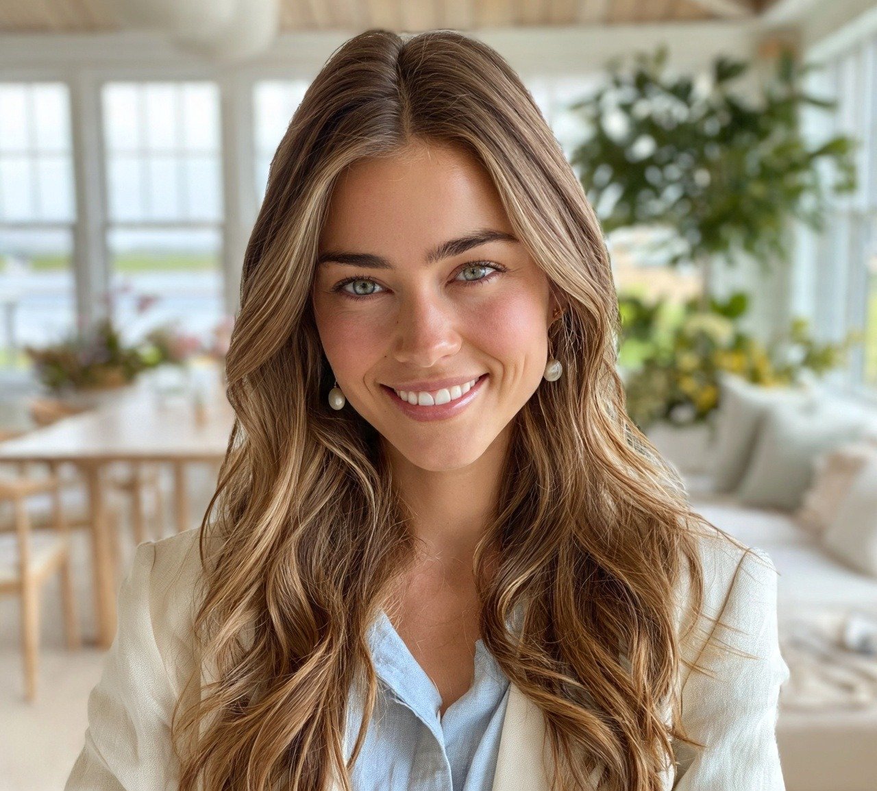 16 Trending Long Wavy Hairstyles You'll Want to Try 2 1. Beachy Waves with a Center Part Long Hairstyles