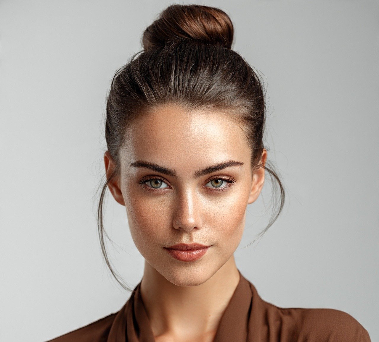 1. Classic High Bun Hairstyles